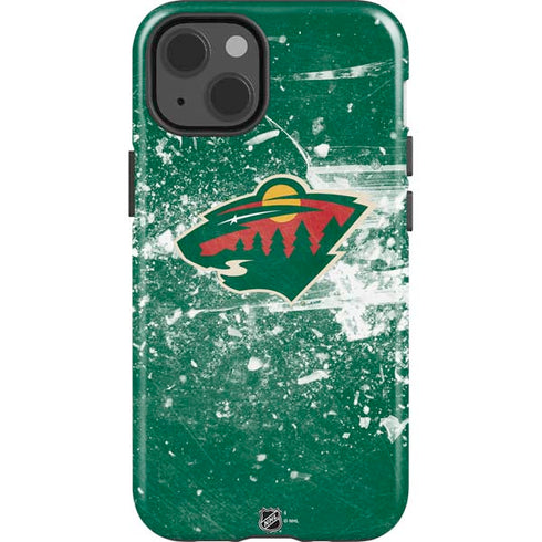 NHL Minnesota Wild Frozen iPhone 15 Impact Case