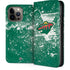 NHL Minnesota Wild Frozen iPhone 14 Pro Max Folio Case