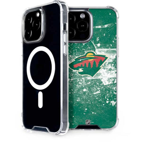 NHL Minnesota Wild Frozen iPhone 15 Pro Max MagSafe Case
