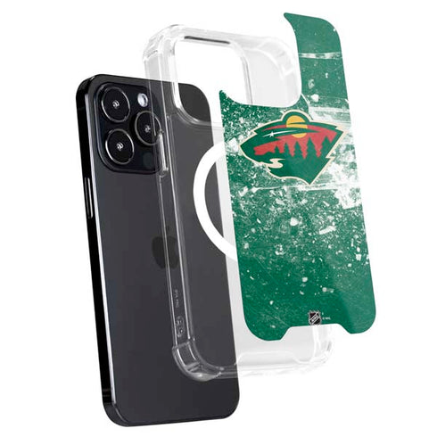 NHL Minnesota Wild Frozen iPhone 14 Pro Max MagSafe Case