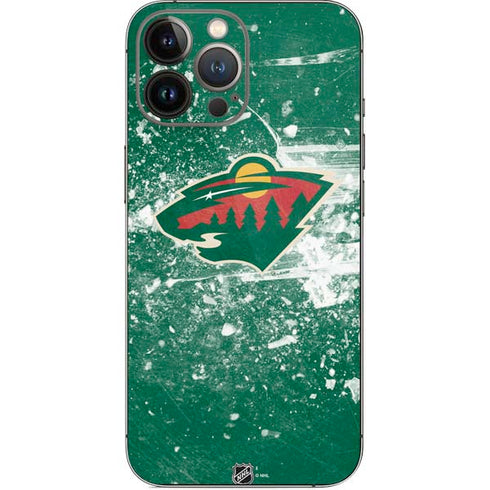 NHL Minnesota Wild Frozen iPhone 14 Pro Max Skin