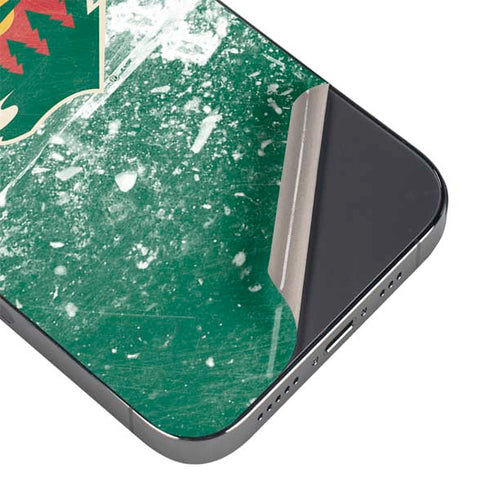 NHL Minnesota Wild Frozen iPhone 14 Pro Max Skin