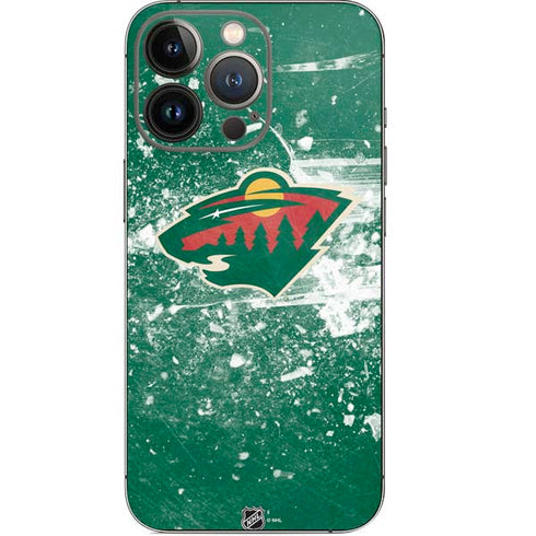 NHL Minnesota Wild Frozen iPhone 15 Pro Skin