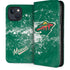 NHL Minnesota Wild Frozen iPhone 15 Plus Folio Case