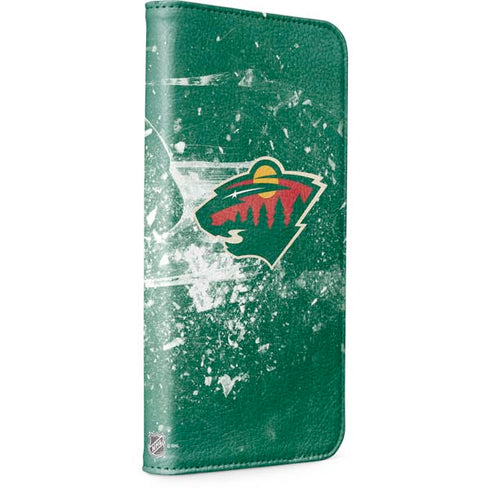 NHL Minnesota Wild Frozen iPhone 15 Pro Folio Case