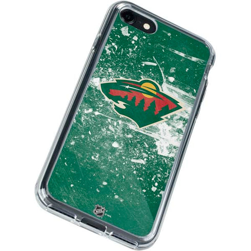 NHL Minnesota Wild Frozen iPhone SE (2nd & 3rd Gen) Clear Case