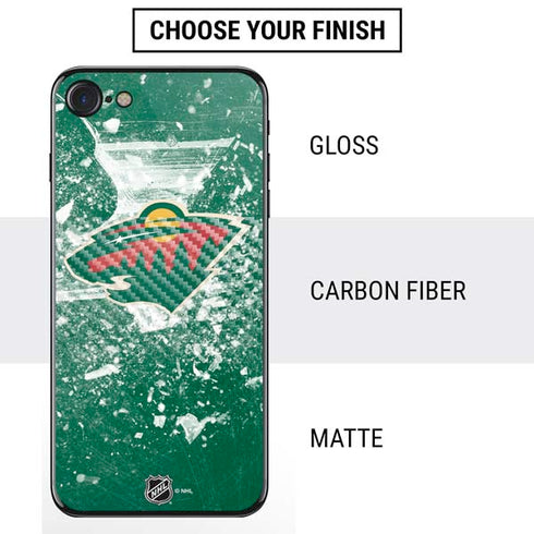 NHL Minnesota Wild Frozen iPhone SE (2nd & 3rd Gen) Skin