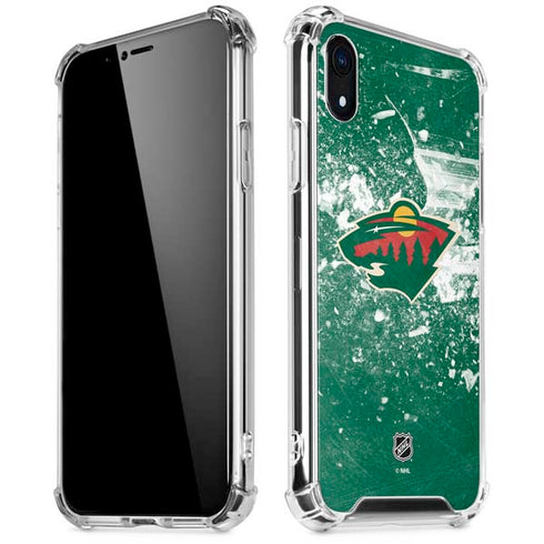 NHL Minnesota Wild Frozen iPhone XR Clear Case