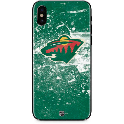 NHL Minnesota Wild Frozen iPhone XS Skin