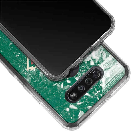 NHL Minnesota Wild Frozen LG K51/Q51 Clear Case