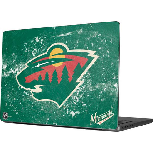 NHL Minnesota Wild Frozen MacBook Pro 14in (2021-24) Skin