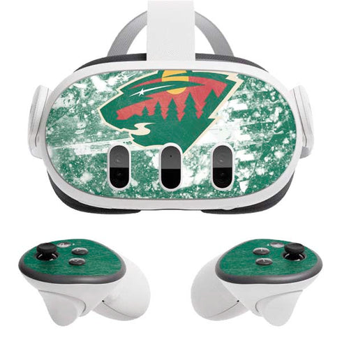 NHL Minnesota Wild Frozen Meta Quest 3 Skin