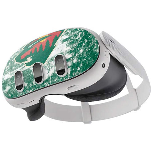 NHL Minnesota Wild Frozen Meta Quest 3 Skin