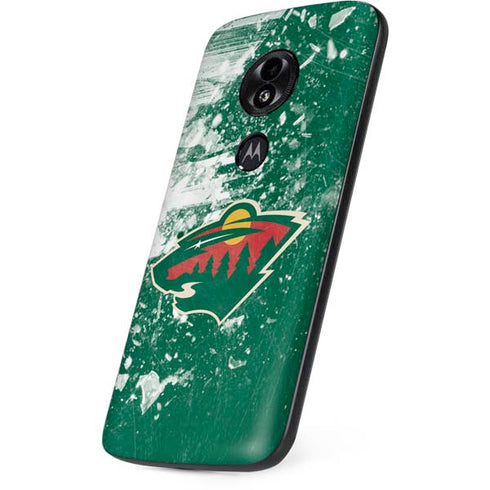 NHL Minnesota Wild Frozen Moto E5 Play Skin