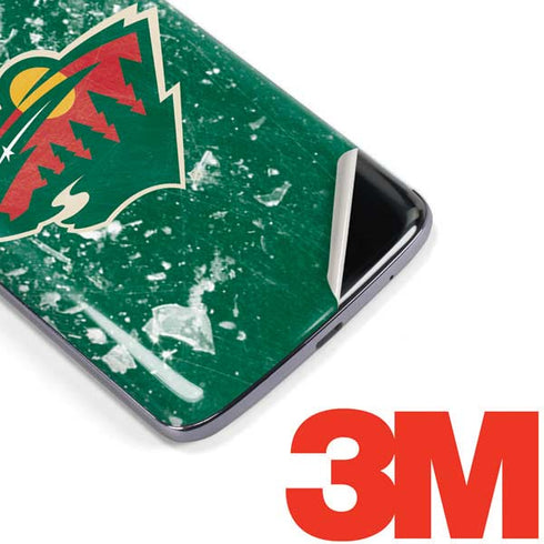 NHL Minnesota Wild Frozen Moto E5 Plus Skin