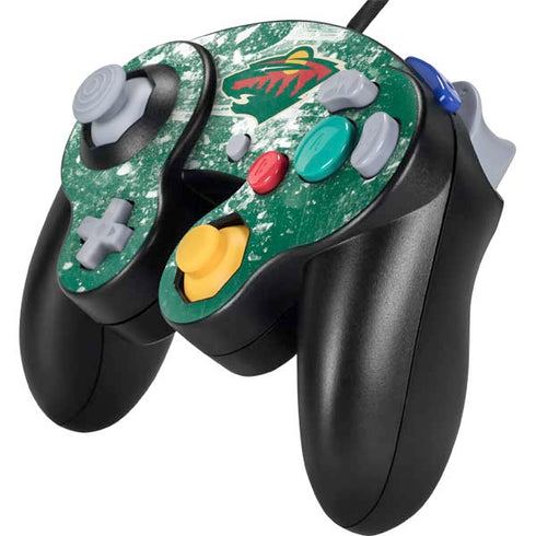 NHL Minnesota Wild Frozen Nintendo GameCube Controller Skin