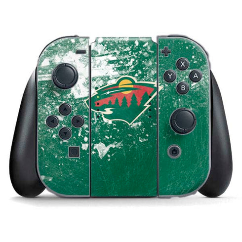 NHL Minnesota Wild Frozen Nintendo Switch (2017-2021) Joy-Con Controller Skin