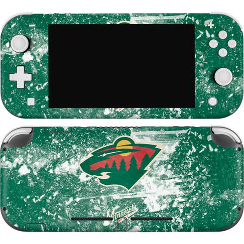NHL Minnesota Wild Frozen Nintendo Switch Lite Skin