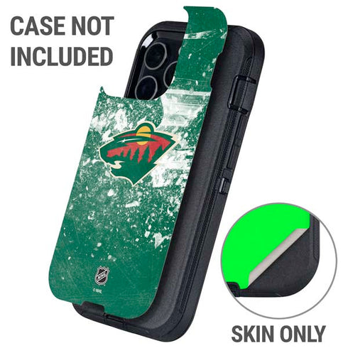 NHL Minnesota Wild Frozen Otterbox Defender iPhone Skin