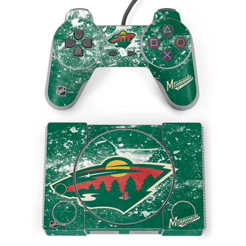 NHL Minnesota Wild Frozen PlayStation Classic Bundle Skin