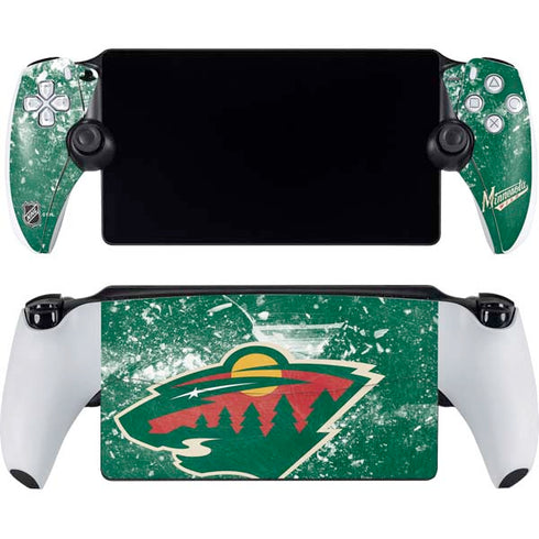 NHL Minnesota Wild Frozen PlayStation Portal Remote Player Skin
