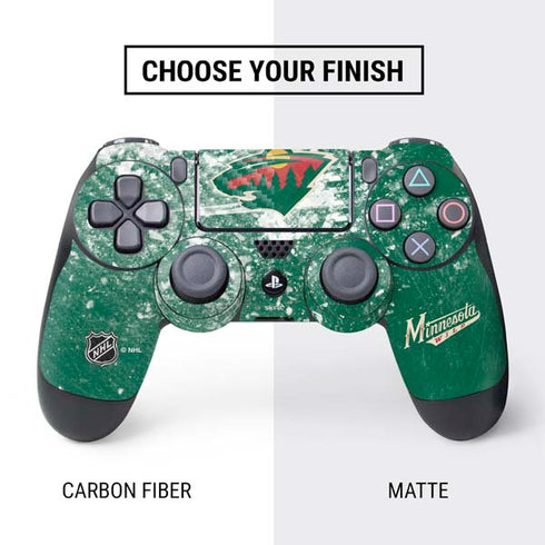 NHL Minnesota Wild Frozen PS4 Controller Skin