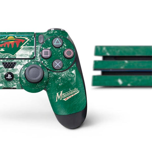 NHL Minnesota Wild Frozen PS4 Pro Bundle Skin