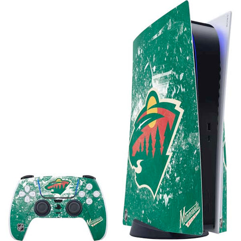 NHL Minnesota Wild Frozen PS5 Bundle Skin