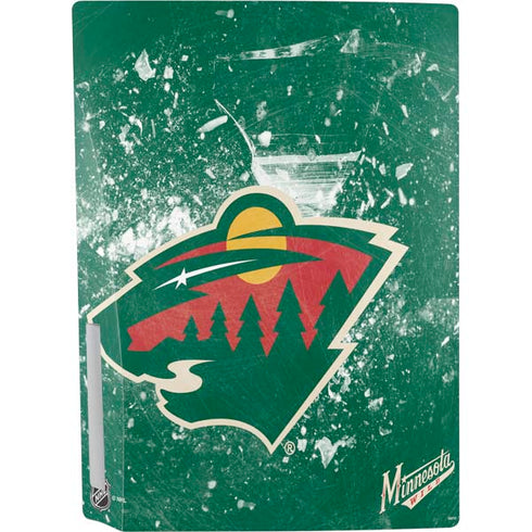 NHL Minnesota Wild Frozen PS5 Console Skin