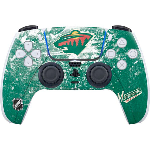 NHL Minnesota Wild Frozen PS5 Controller Skin