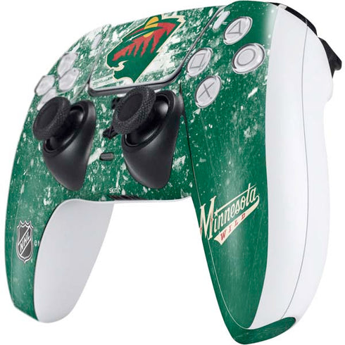 NHL Minnesota Wild Frozen PS5 Controller Skin