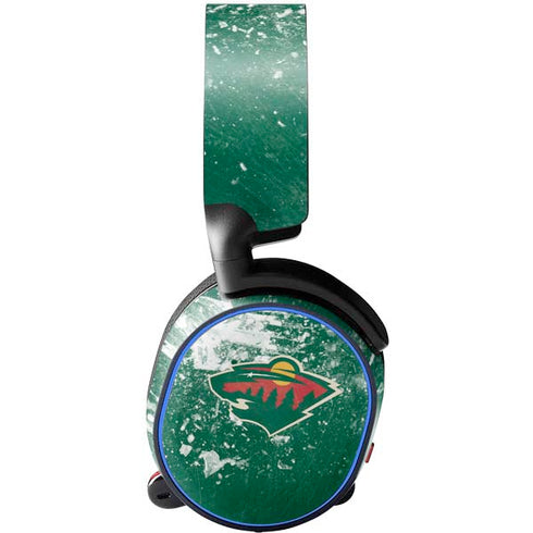 NHL Minnesota Wild Frozen SteelSeries Arctis 3 Skin