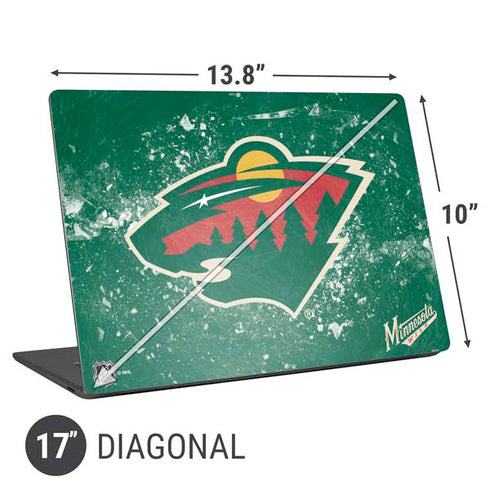 NHL Minnesota Wild Frozen Universal Laptop 17in (13.8 x 10in) Skin