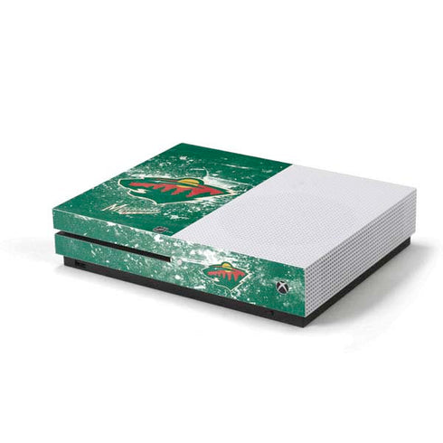 NHL Minnesota Wild Frozen Xbox One S Console Skin