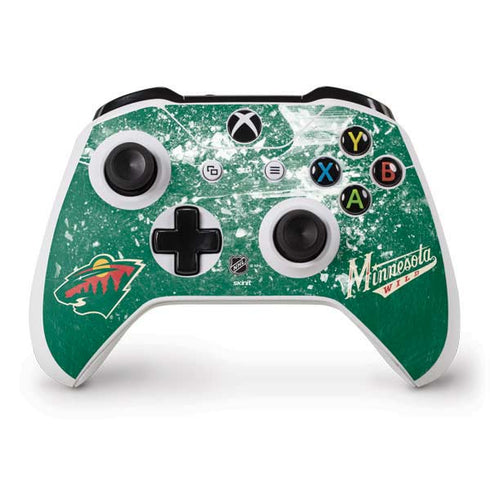 NHL Minnesota Wild Frozen Xbox One S Controller Skin