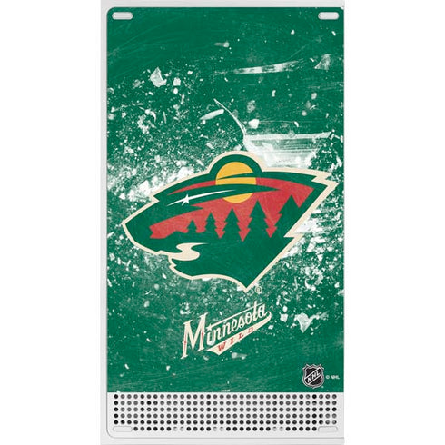 NHL Minnesota Wild Frozen Xbox Series S Console Skin