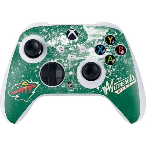 NHL Minnesota Wild Frozen Xbox Series S Controller Skin