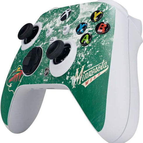 NHL Minnesota Wild Frozen Xbox Series S Controller Skin