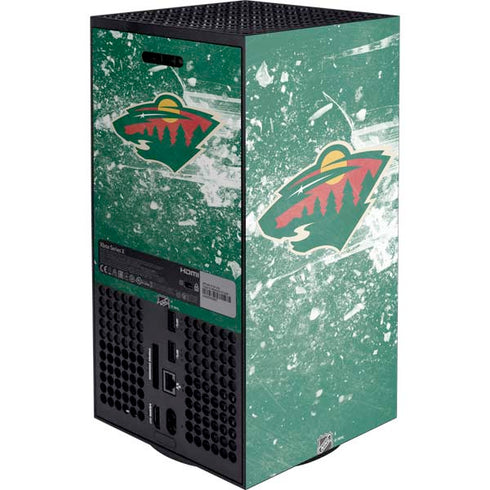 NHL Minnesota Wild Frozen Xbox Series X Console Skin