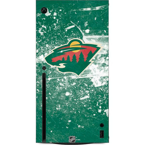 NHL Minnesota Wild Frozen Xbox Series X Console Skin