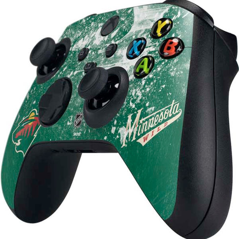 NHL Minnesota Wild Frozen Xbox Series X Controller Skin