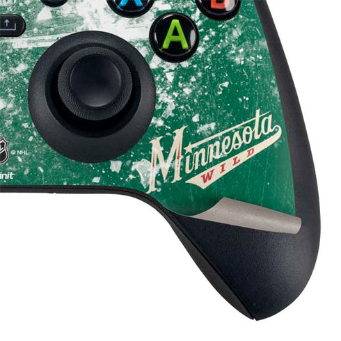 NHL Minnesota Wild Frozen Xbox Series X Controller Skin