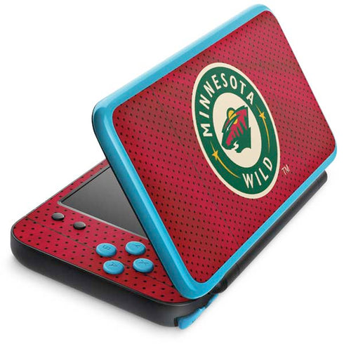 NHL Minnesota Wild Home Jersey Nintendo 2DS XL (2017) Skin