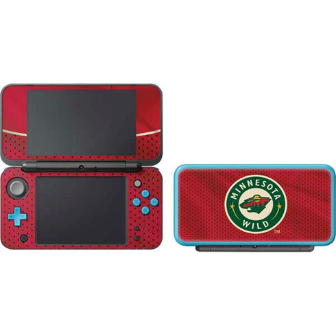 NHL Minnesota Wild Home Jersey Nintendo 2DS XL (2017) Skin