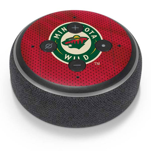 NHL Minnesota Wild Home Jersey Amazon Echo Dot Skin