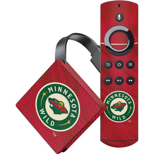 NHL Minnesota Wild Home Jersey Amazon Fire TV Skin