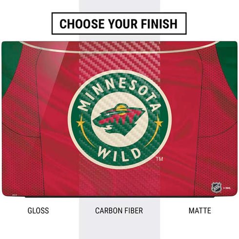 NHL Minnesota Wild Home Jersey Dell Vostro Skin