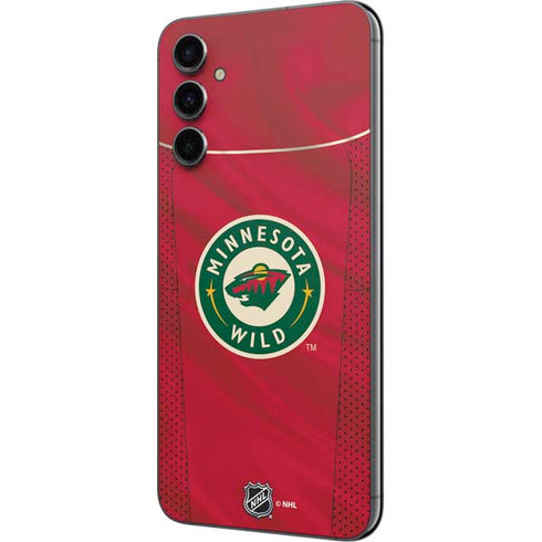 NHL Minnesota Wild Home Jersey Galaxy A14 5G Skin