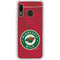 NHL Minnesota Wild Home Jersey Galaxy A20 Clear Case