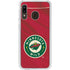 NHL Minnesota Wild Home Jersey Galaxy A20 Clear Case